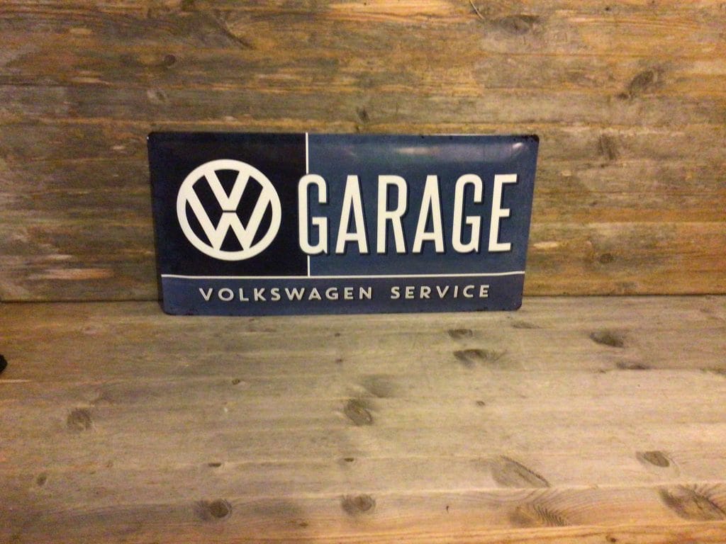 VW Service Metal Sign. VW Garage Extra large Sign VW Lovers